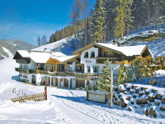 Das Haus Meyer im Winter