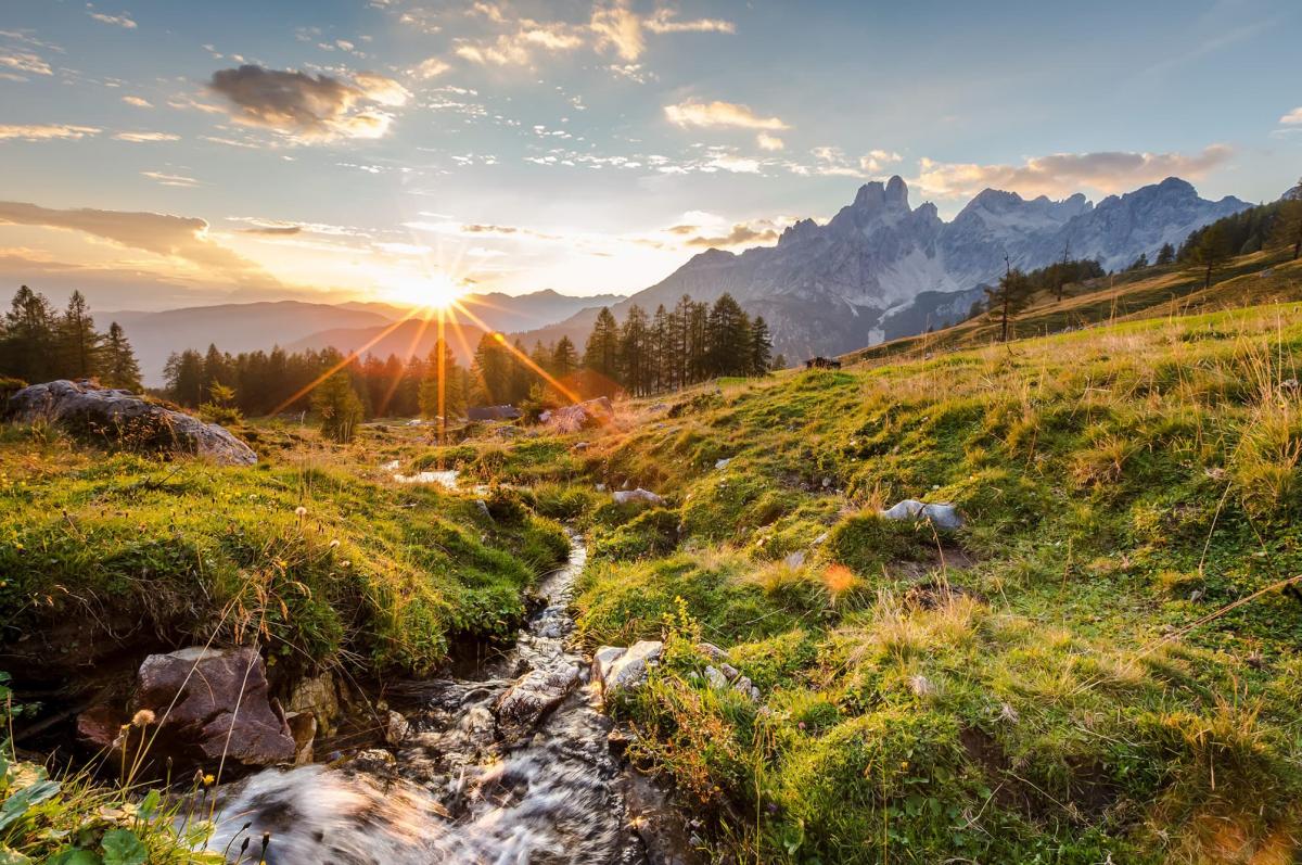 Traumhafte Landschaft genießen beim Sommerurlaub in Filzmoos mit gratis Filzmoos Card